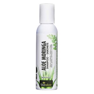 Shampoo-Sabonete Aloe Moringa 120 ml Livealoe